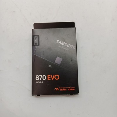 Samsung 870 EVO 500GB 2.5 Inch SATA III Internal SSD Brand New MZ-77E500B/AM