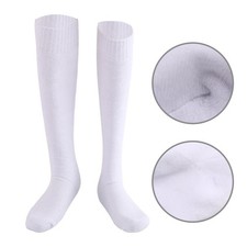 Fencing Socks for Epee Foil with Secure Elastic Cuff Knee High XS to XL