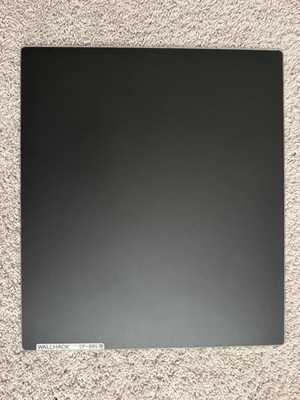 Wallhack SP-004 Glass Gaming Mouse Pad Black