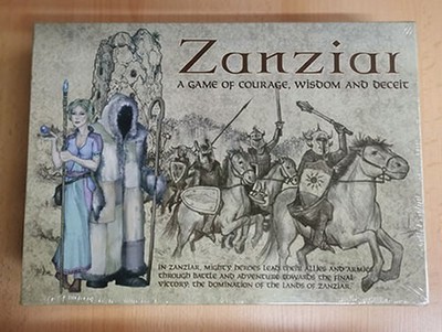 Spiel Zanziar (engl.) (Dragon Dawn Productions) NEU/OVP