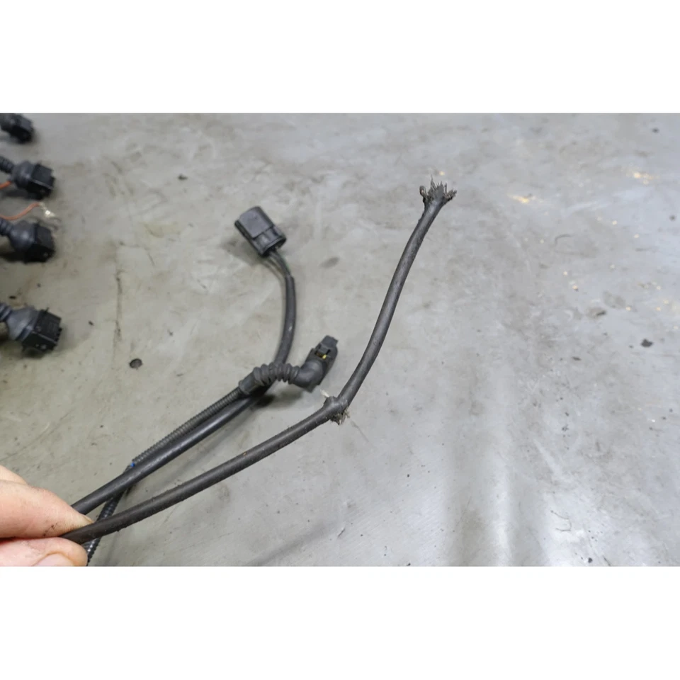 Chicote de fios de motor BMW E39 540i M62TU 4.4L V8 danificado 1999 fabricante de equipamento original - Imagem 4 de 4
