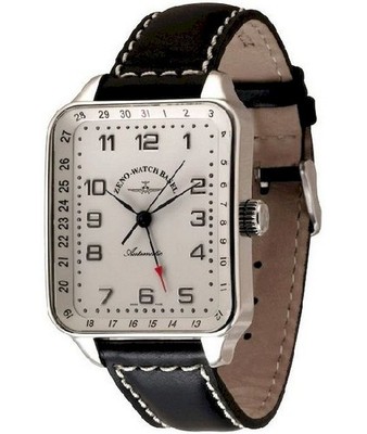 Zeno-Watch Herrenuhr SQ Retro Pointer date 131Z-e2