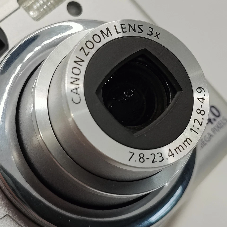 Canon Powershot A80 Silver Digital Camera 4 Mp 3 x Optical Zoom - Tested Working - Image 4 of 4