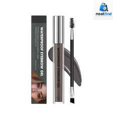 Waterproof Eyebrow Gel, Quick Drying Long Lasting Smudge Proof Formula for Cr...