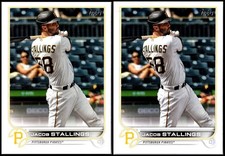 2022 Topps Jacob Stallings (2) Card Lot - UNIQUE FIND – ONE OF A KIND