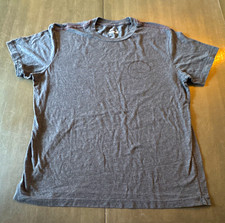 RVCA Graphic Logo Gray Crew Neck Short Sleeve...