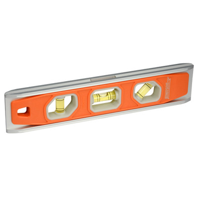 JOHNSON LEVEL 9'' GLO-VIEW TORPEDO LEVEL MAGNETIC GLOW IN THE DARK 1435-0900 USA