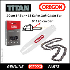 TITAN DDL432GDO Pole Saw Genuine OREGON Chain 33 D/Links + 20cm 8" Bar FAST POST