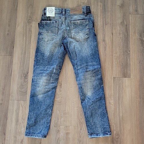 NWT JORDAN CRAIG Boys 8 Legacy Edition Distressed Stretch Jeans Death Valley - Picture 3 of 5