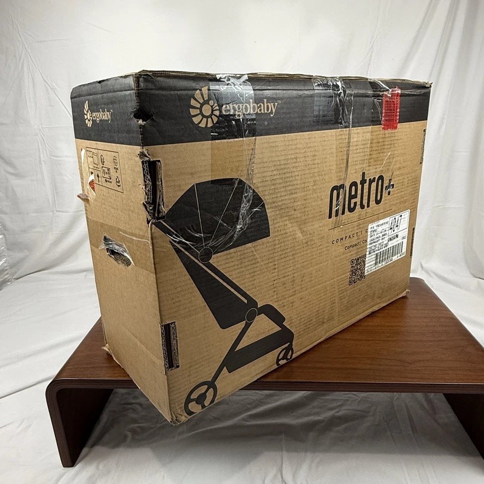 Ergobaby Metro+ Lightweight Compact Baby Stroller - Slate Grey - Image 2 of 4