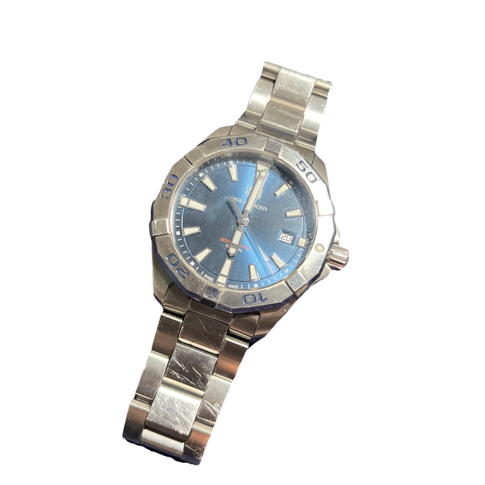 TAG Heuer Aquaracer Blue Men's Watch - WBD1112.BA0928