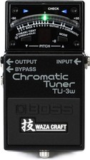 Boss TU-3 Chromatic Tuner Pedal Guitar Bass Stompbox Floor Tuner