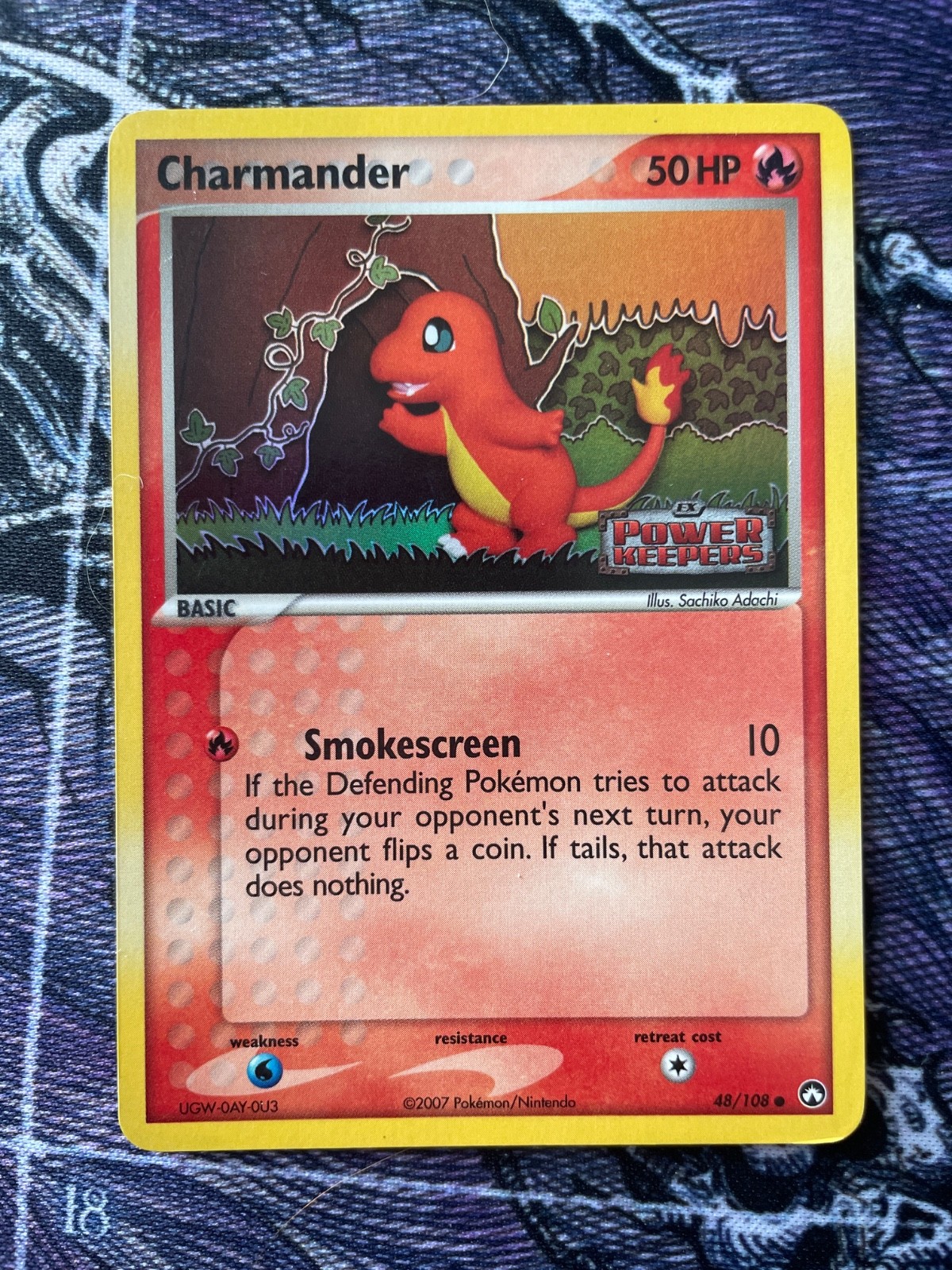 charmander power keepers  48/108 reverse holo - NM