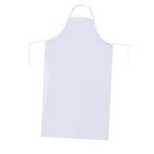 Tablier imperméable en PVC transparent épais pour le nettoyage de la cuisine,
