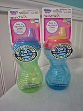Munchkin/Mighty Grip-Spill Proof Cup/10oz./Lot Of 2/NEW
