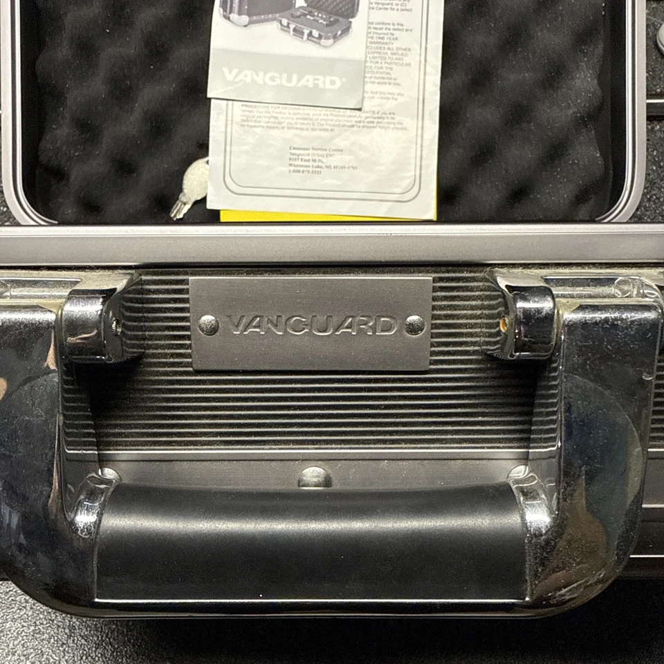 Vanguard Ranger VGP Bloqueo Universal Aluminio Duro Viaje Herramienta Pistola Estuche con Llaves Foto 2 de 4