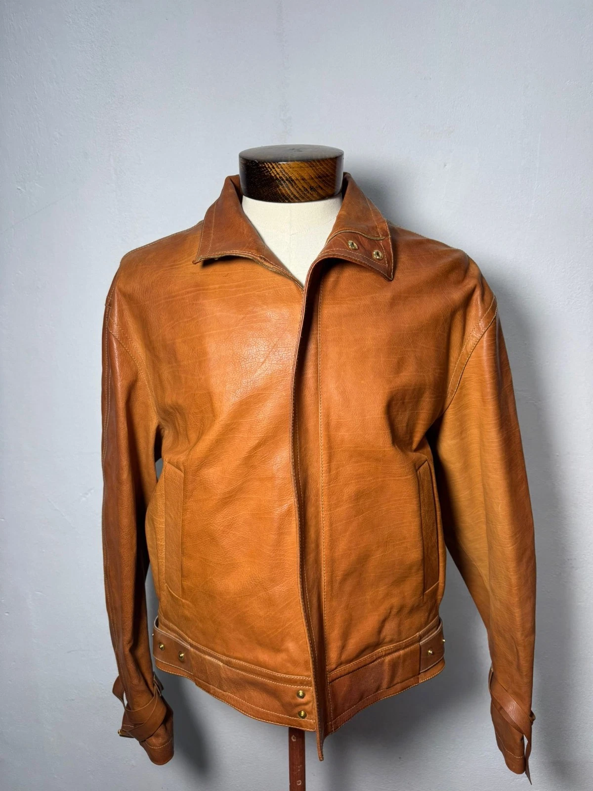 Saint Laurent — Yves Saint Laurent Rive Gauche Leather Jacket