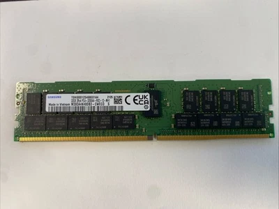 Samsung Server RAM 32GB 2Rx4 PC4-3200AA-RB2-MH1 VN M393A4K40DB3-CWE 2125 - Image 1 of 2