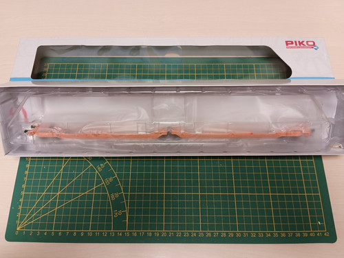 PIKO H0 Taschenwagen T3000e Wascosa orange Epoche VI Transport 54779 | Condition: Neu