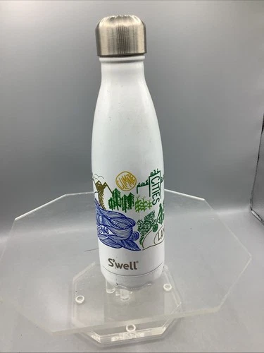 Swell Vacuum Insulated Stainless Steel Water Bottle 17 oz  TNC, Rare, HTF