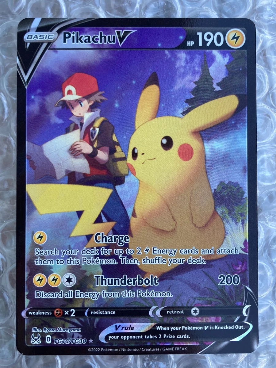 Pikachu V TG16/TG30 Swsh11: Lost Origin Trainer Gallery for sale