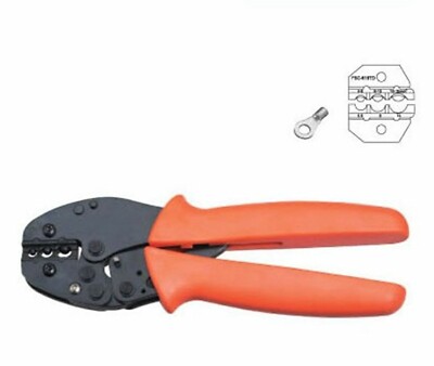 Non-Insulated Wire Terminals Plier Crimper 4-6,6-10,10-16mm2 AWG 12-6 #E6