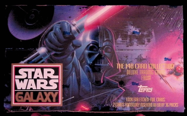 Topps Star Wars Galaxy Deluxe Trading Cards Box - 36 Count for sale online | eBay