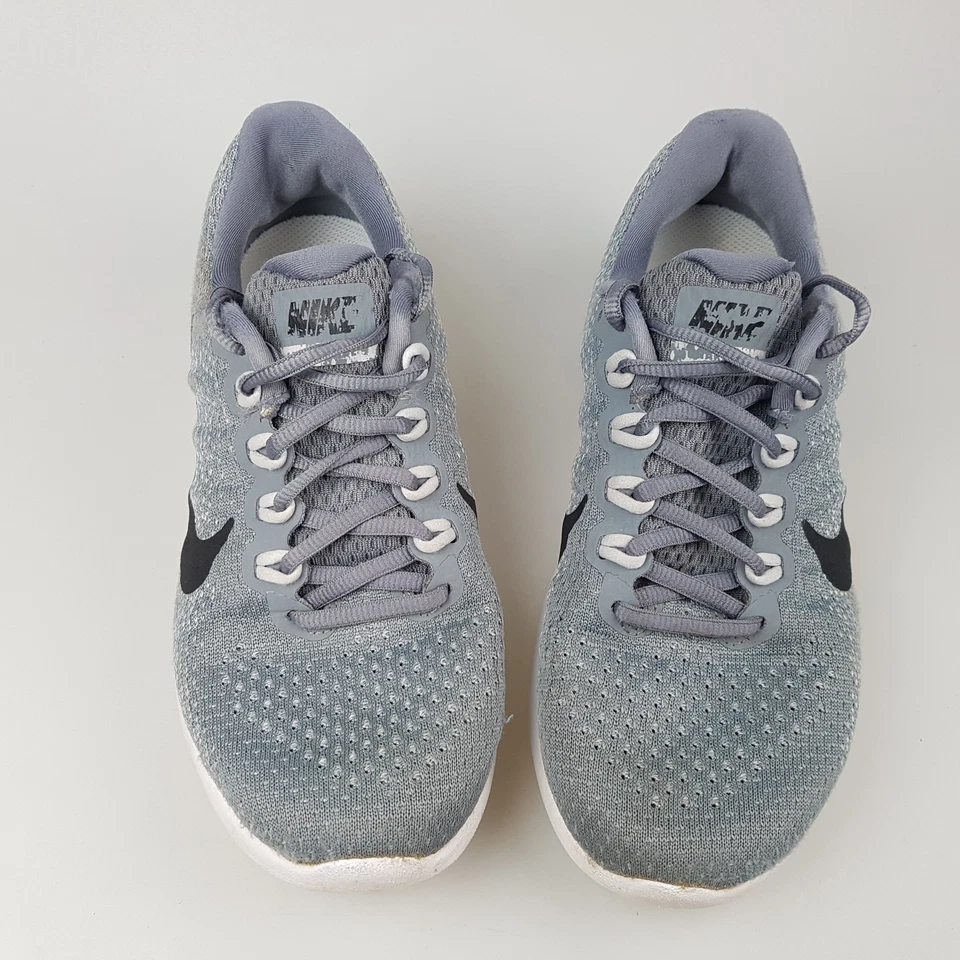 Women's NIKE 'LunarGlide 9' Sz 7 US Runners Shoes Grey White | 3+ Extra 10% Off Foto 2 de 4