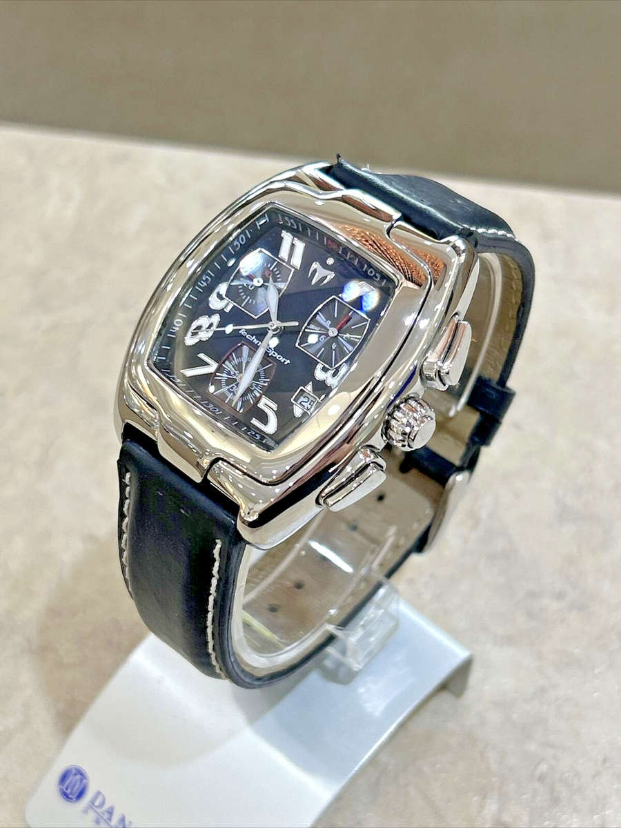 New TechnoMarine Sport Chronograph Black Men's Watch | eBay