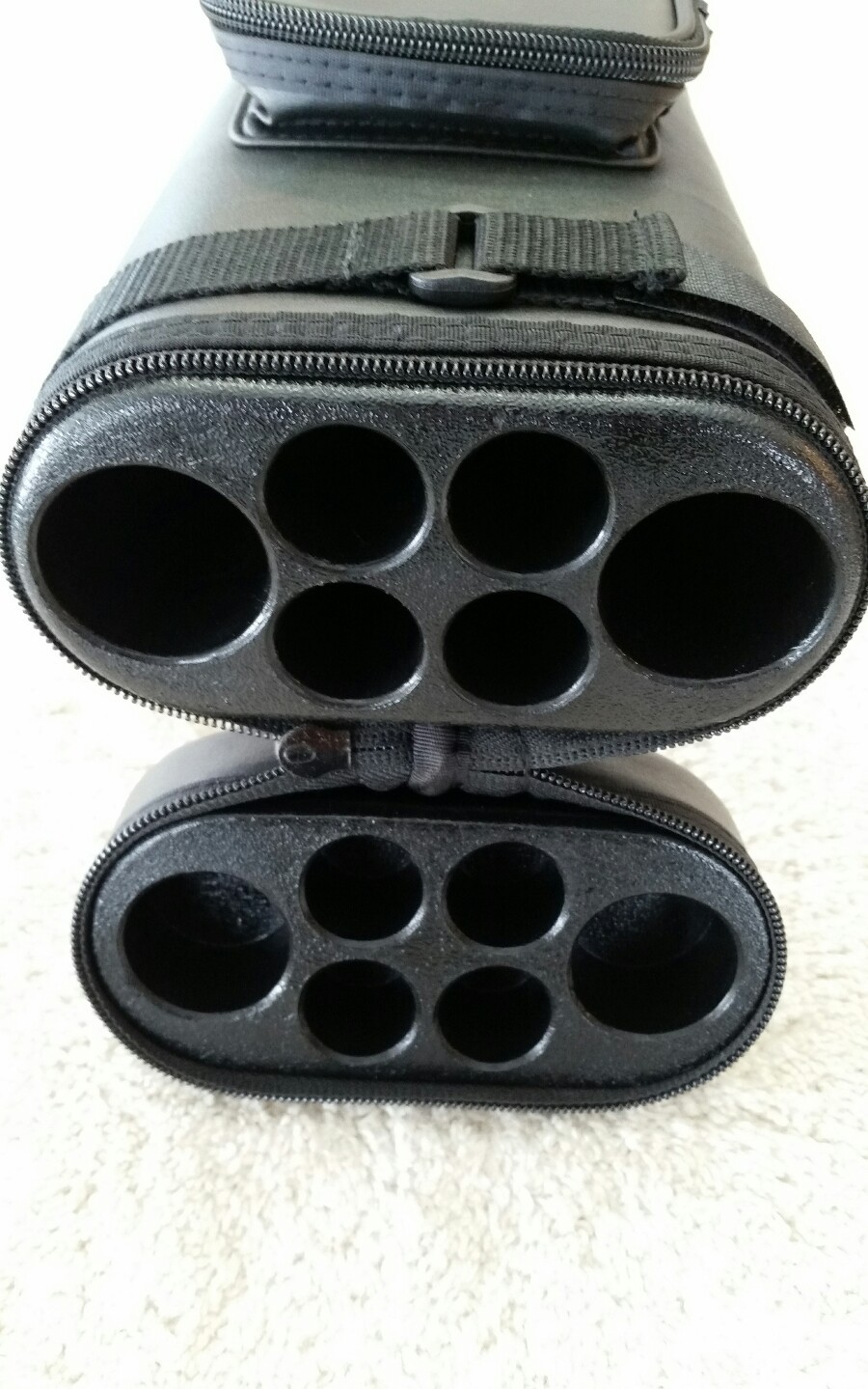 2x4 McDermott Hard Pool Cue Case, Oval, Billiard Case Black, 750915 eBay