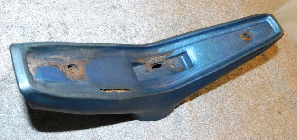 Mustang Torino Ranchero Cougar 1970 1971 1972 1973 almohadilla de volante azul original Foto 2 de 4