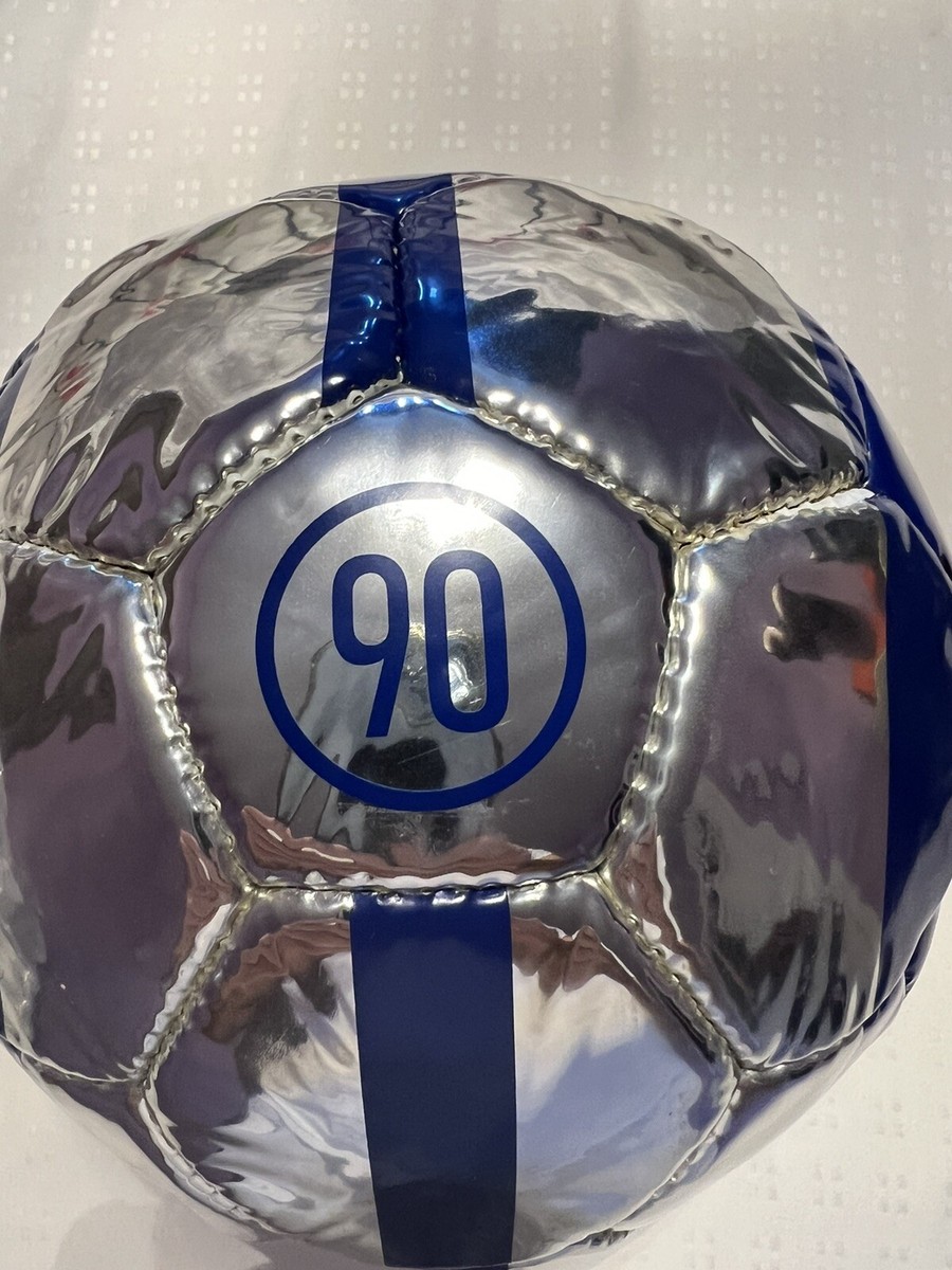 正規00-01NIKE Inter Milan 希少美品 Nike Total 90 Chrome Laser Ball #5 Inter Milan Rare Collection