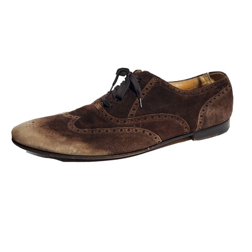 GUCCI Suede Driving Shoes brown 8680 | eBay