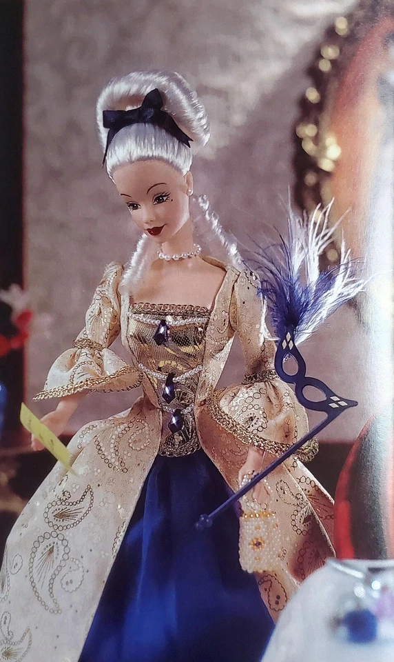 ¡NUEVO EN CAJA! MUÑECA BARBIE SECRET OF THE THREE TEARDROPS 1999 EXCLUSIVA DE GROLIER Foto 2 de 4