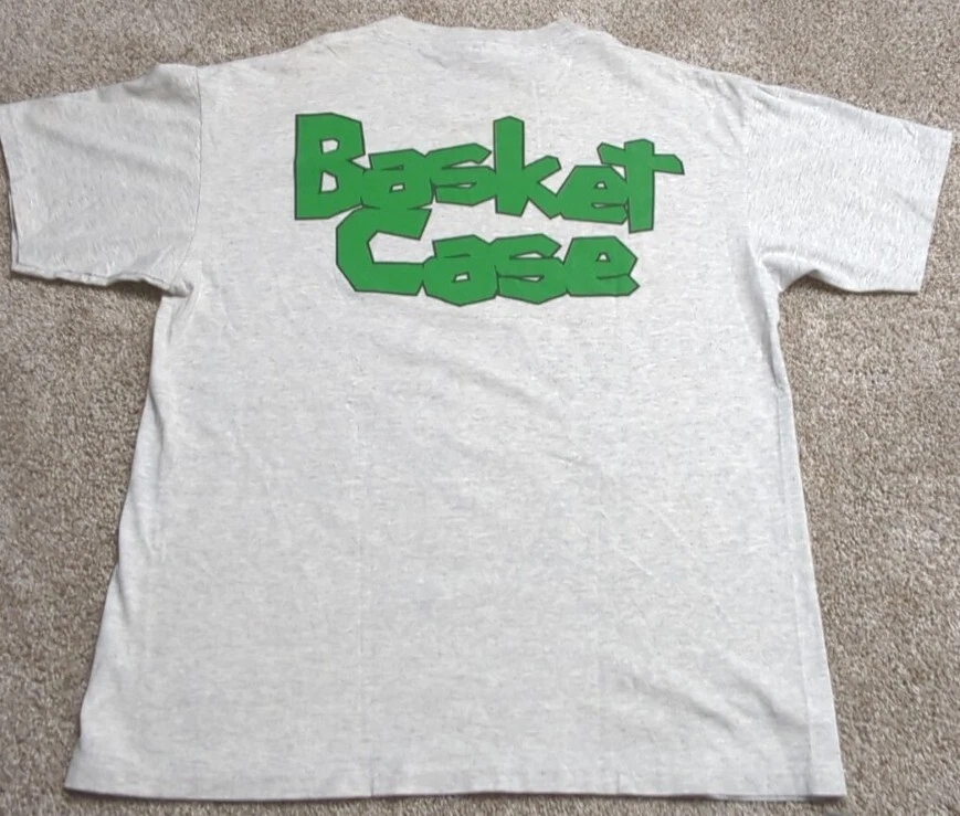 Vintage Green Day Basket Case T Shirt 1994 Made In USA Single Stitch Band Tee XL