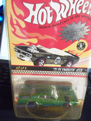 ミニカー Hot Wheels '71 Plymouth GTX Neo-Classics Hot Wheels Collectors Club Neo Classics Series '71 Plymouth GTX