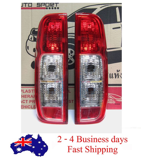 PAIR REAR TAIL LIGHT LAMP FOR NISSAN NAVARA D40 05 - 15 RIGHT LEFT LH