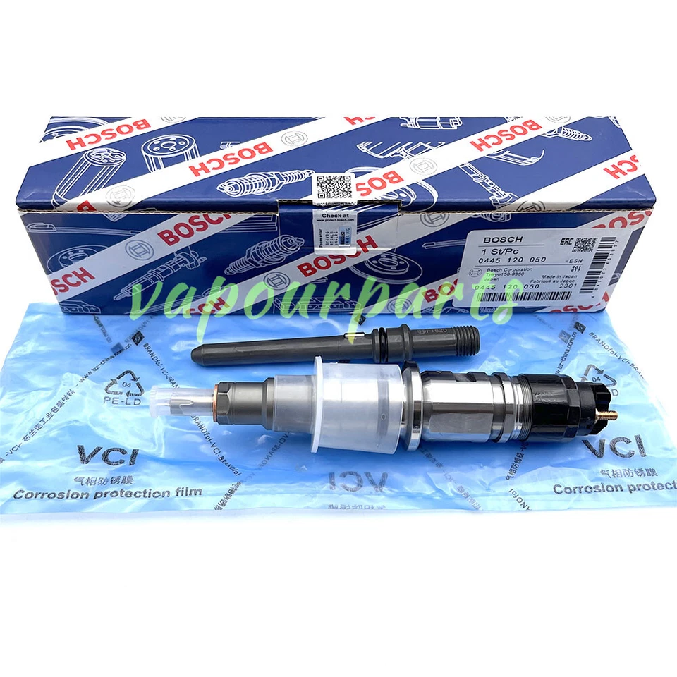 6PCS Diesel Fuel Injector 0445120050 For 07-12 Cummins Dodge Ram 2500 3500 6.7L Foto 3 de 4