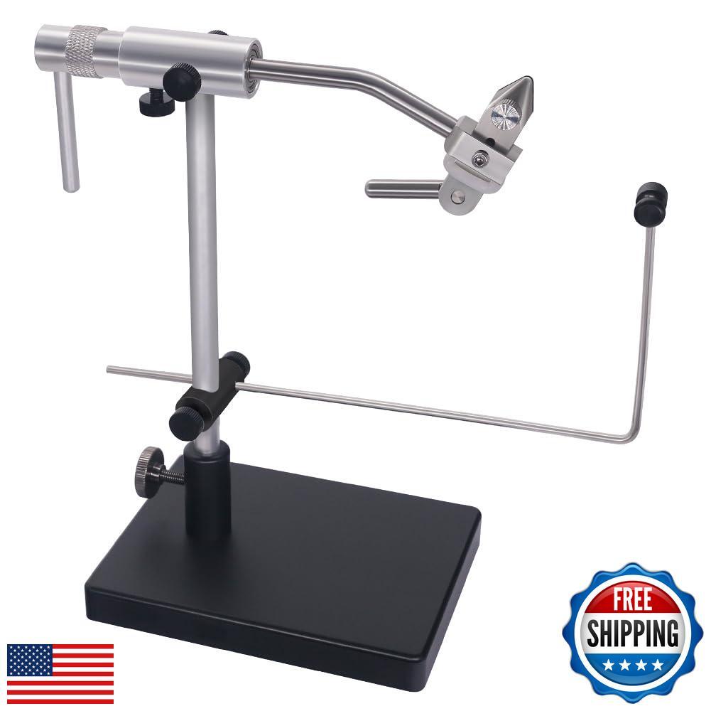 LURELINK Rotary-Fly-Tying-Vise-Fly-Tying-Tools Equipment Fly