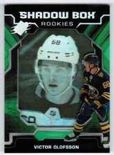 19/20 2019 UD SPX VICTOR OLOFSSON S-VO SHADOW BOX ROOKIES BUFFALO SABRES