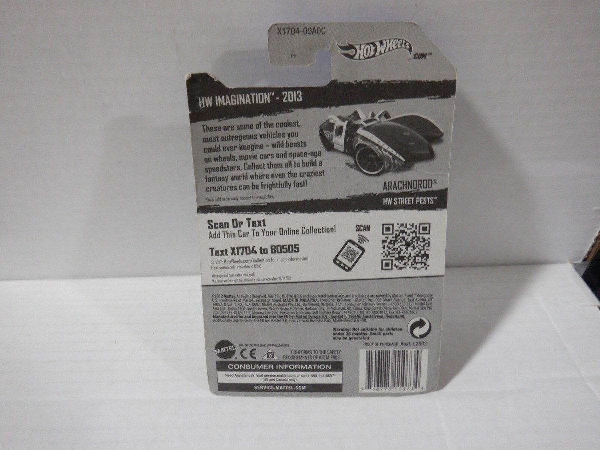 Hot Wheels HW Imagination Arachnorod Blue 050721DMT2 | eBay