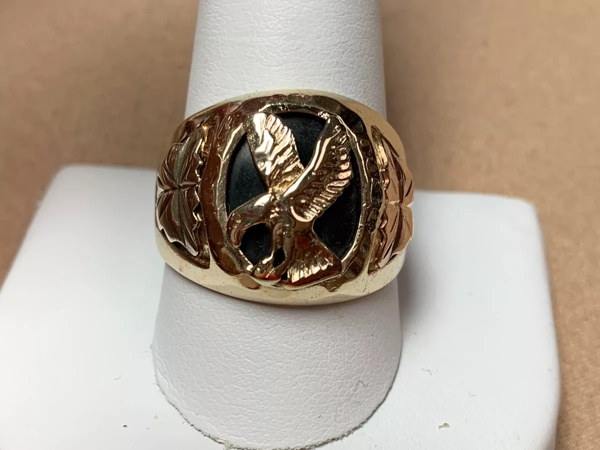 18k Gold Eagle Ring Customized &... - Vmar Crown Jewelry | Facebook