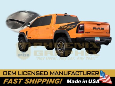 2022 2023 Ram 1500 TRX Ignition Edition and Havoc Edition Truck Decal Kit