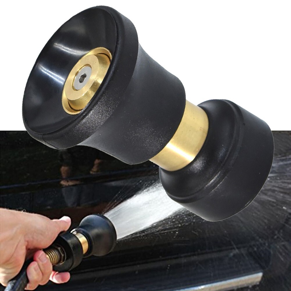 Fireman Style Garden Hose Nozzle Gold Color Sturdy Construction Easy to Use eBay