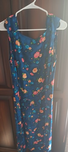 Sag Harbor Vintage Womens Maxi Floral Vintage lightweight dress Size 10 - Picture 4 of 4
