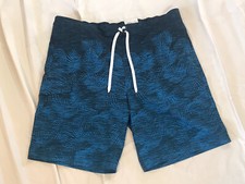 Sonoma Board Shorts Mens XXLTL Blue Fern, Mesh Lining Pocket Drawstring NWT New