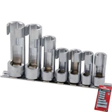 Neilsen 8pc Metric Deep Temperature Sensors Socket Set 1/2" Drive 7.4mm - 14.4mm