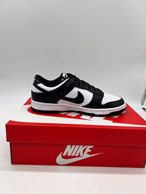 Nike Dunk Low Retro WOMEN'S White Black Panda DD1503-101 Sneakers