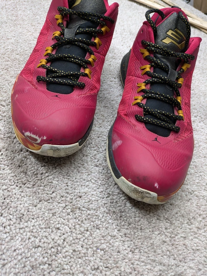 Nike 2014 Jordan CP3.VIII Hombres 10.5 Rojo Navidad 718448-625 CP3 8 Baloncesto Foto 4 de 4