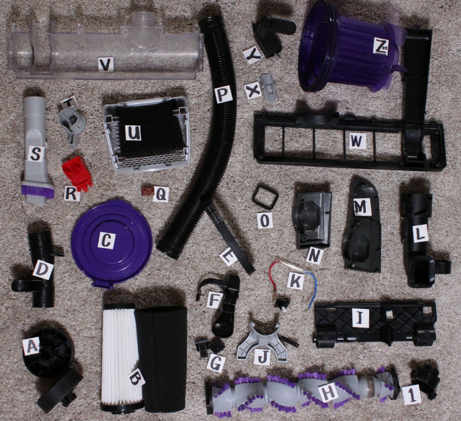 Dirt Devil UD70167P Bagless Upright Vacuum Cleaner PowerMax